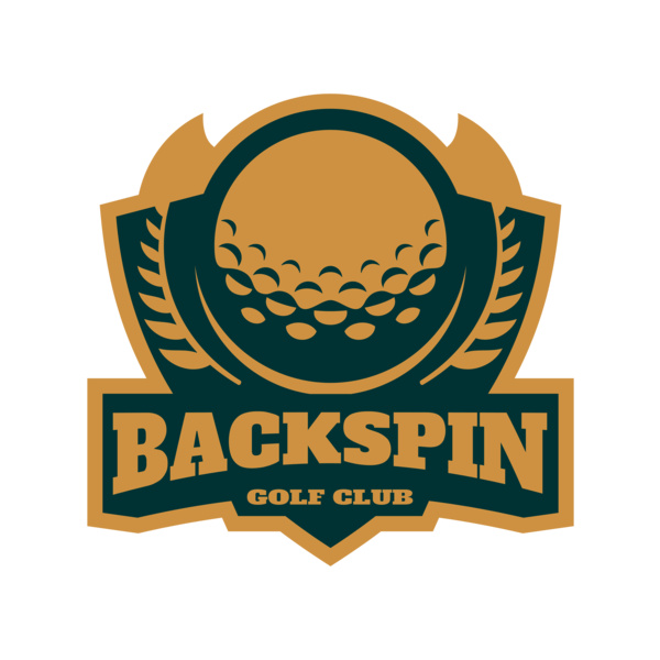 Backspin Golf club logo template Thumbnail