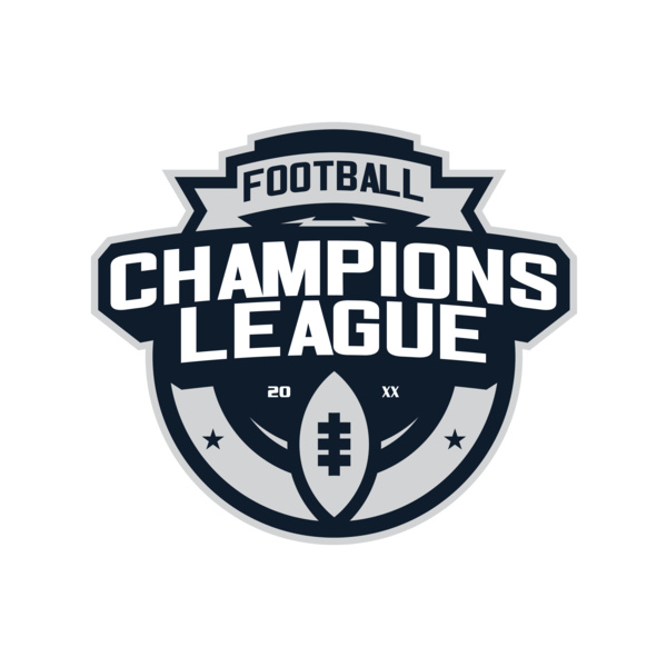 Champions League Football logo template Thumbnail