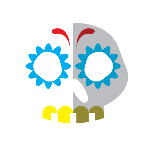 Elements Skull logo template 06 Thumbnail