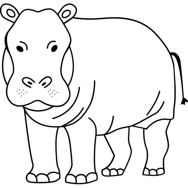 Hippopotamus   Clipart 2 Thumbnail