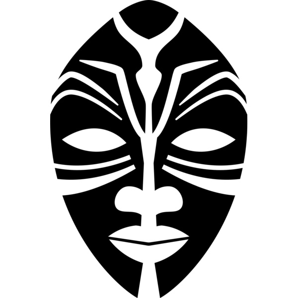 Maori Tribal Mask Thumbnail