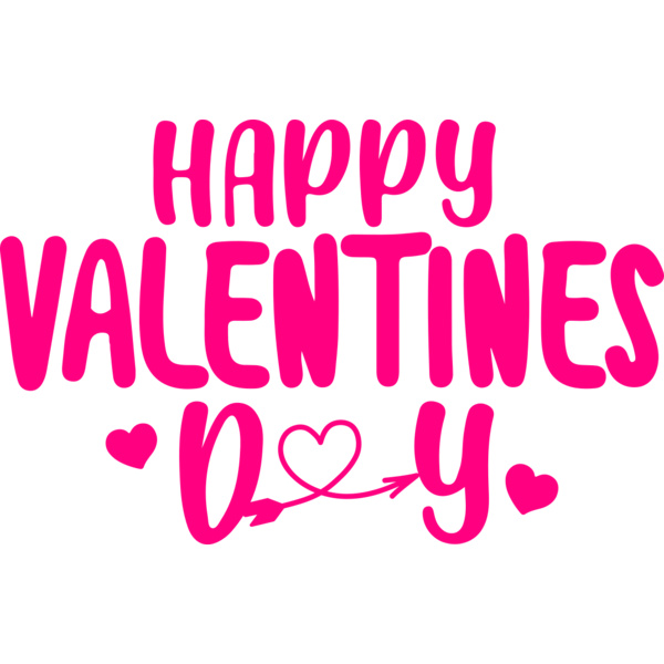 Pink Valentines Day Text Thumbnail